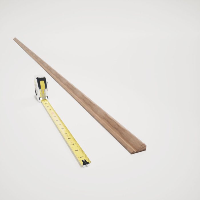 Ekena Millwork WM163 11/16"D X 1 3/8"W X 96"L Americraft Solid Hardwood Stain Grade Base Cap Moulding - Image 46