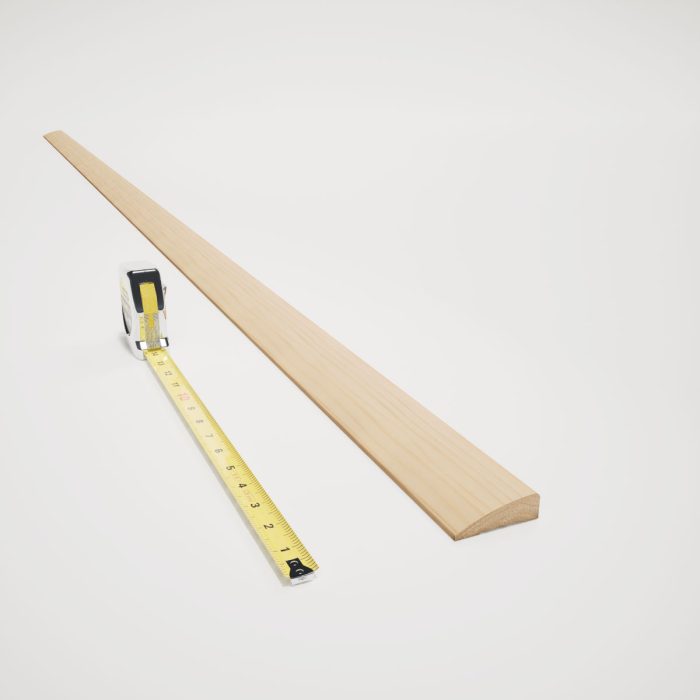 Ekena Millwork WM327 5/8"D X 2 1/4"W X 96"L Americraft Solid Hardwood Stain Grade Modern Casing Moulding - Image 6