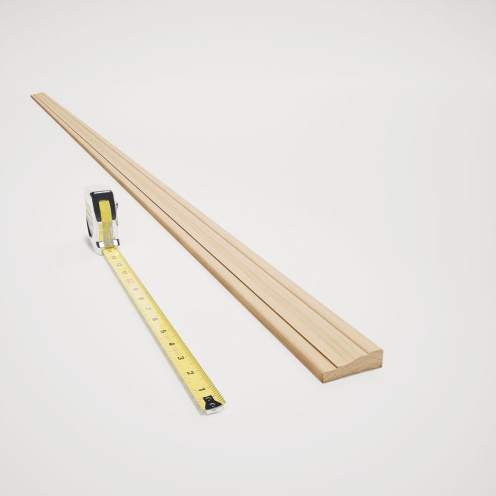Ekena Millwork WM356 5/8"D X 2 1/4"W X 96"L Americraft Solid Hardwood Stain Grade Colonial Casing Moulding - Image 6