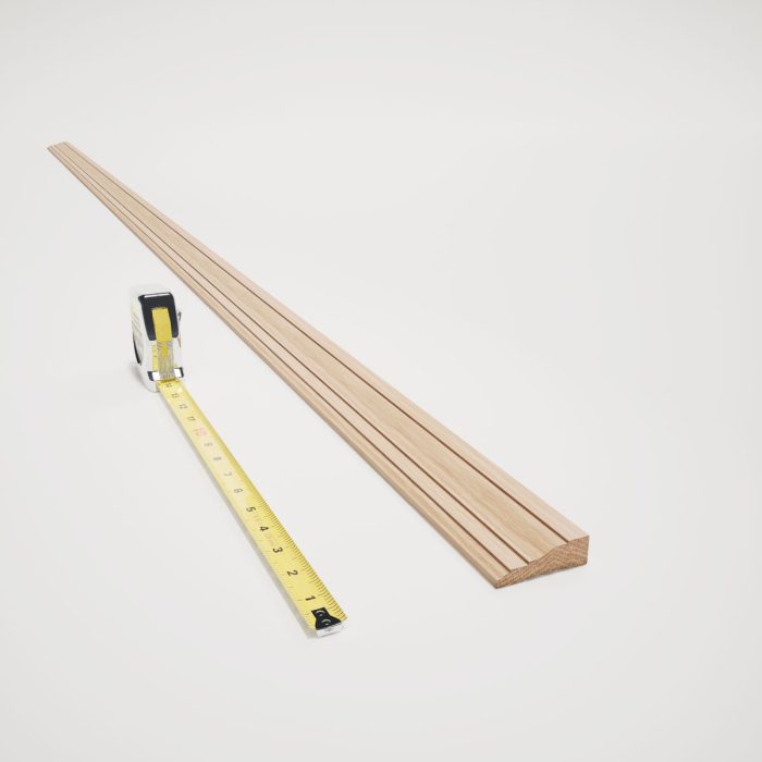 Ekena Millwork 11/16"D x 2 1/4"W x 96"L Americraft Solid Hardwood Stain Grade Colonial Casing Moulding - Image 36
