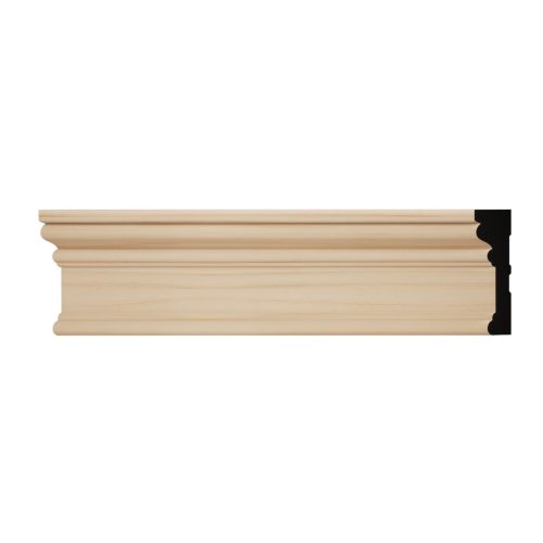 Americraft BRB3 Solid Stain Grade Baby Howe Casing Moulding