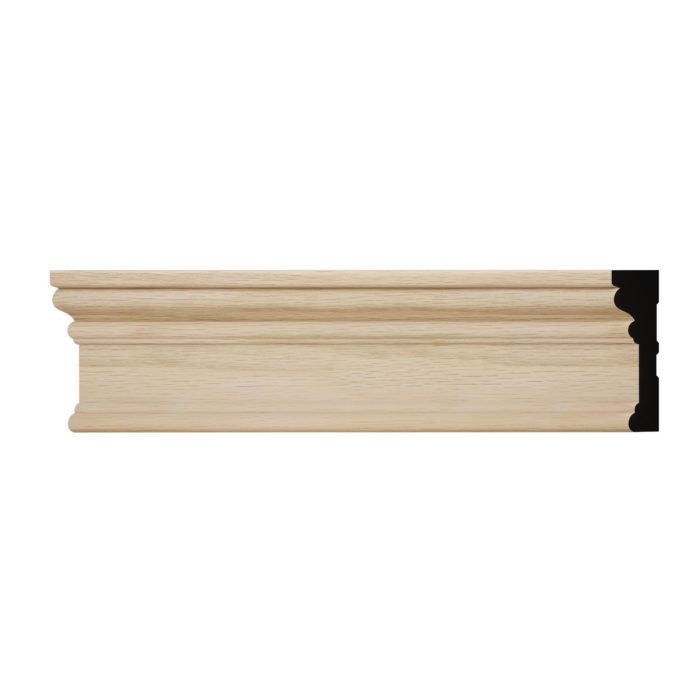 Ekena Millwork BRB3 11/16"D x 2 1/4"W x 96"L Americraft Solid Hardwood Stain Grade Baby Howe Casing Moulding - Image 48