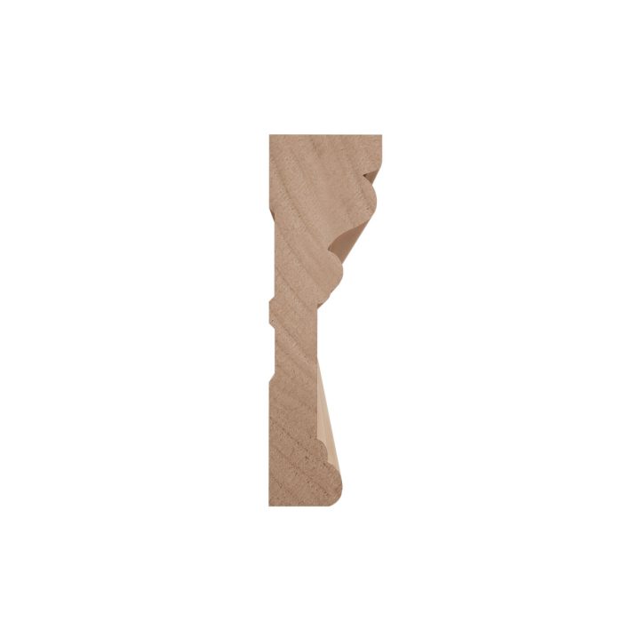 Ekena Millwork BRB3 11/16"D x 2 1/4"W x 96"L Americraft Solid Hardwood Stain Grade Baby Howe Casing Moulding - Image 10