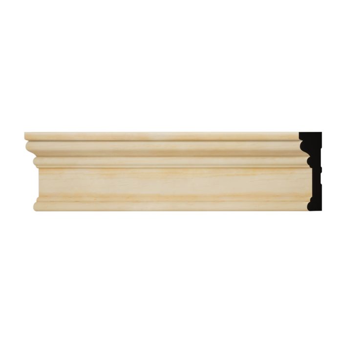 Ekena Millwork BRB3 11/16"D x 2 1/4"W x 96"L Americraft Solid Hardwood Stain Grade Baby Howe Casing Moulding - Image 18