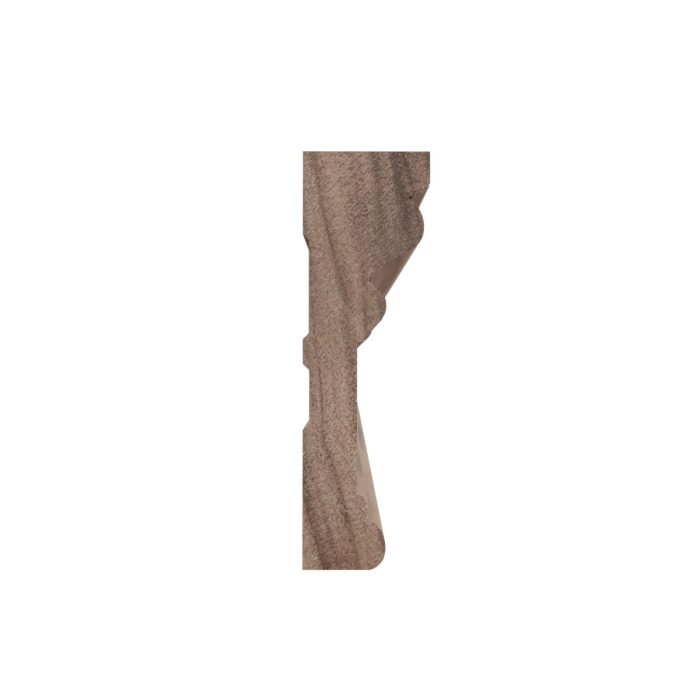 Ekena Millwork BRB3 11/16"D x 2 1/4"W x 96"L Americraft Solid Hardwood Stain Grade Baby Howe Casing Moulding - Image 45