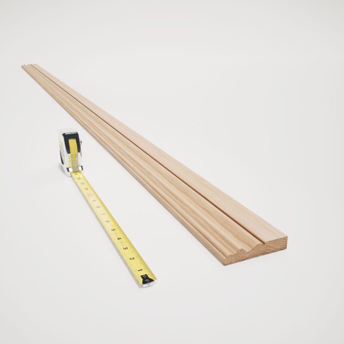 Ekena Millwork VICC 11/16"D x 3 1/2"W x 96"L Americraft Solid Hardwood Stain Grade Victorian Casing Moulding - Image 36