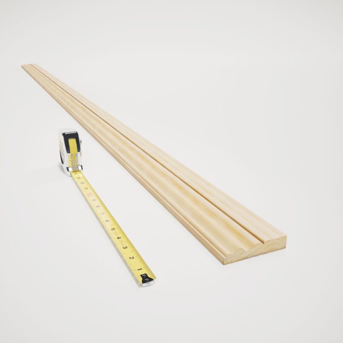 Ekena Millwork VICC 11/16"D x 3 1/2"W x 96"L Americraft Solid Hardwood Stain Grade Victorian Casing Moulding - Image 21