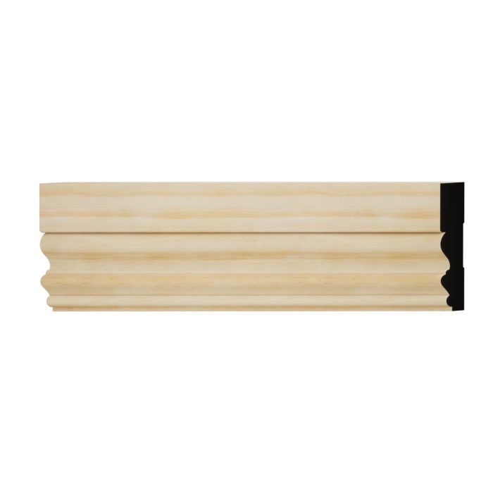 Ekena Millwork VICC 11/16"D x 3 1/2"W x 96"L Americraft Solid Hardwood Stain Grade Victorian Casing Moulding - Image 17