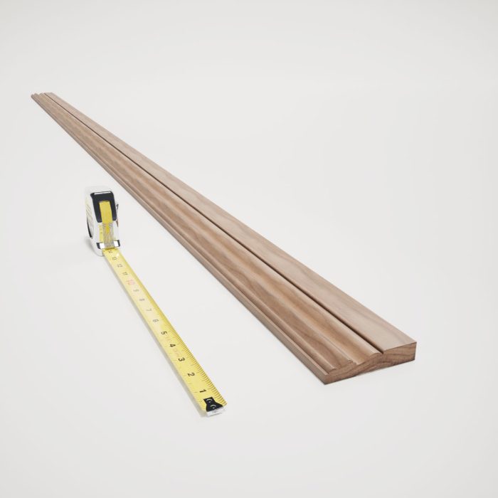 Ekena Millwork VICC 11/16"D x 3 1/2"W x 96"L Americraft Solid Hardwood Stain Grade Victorian Casing Moulding - Image 46