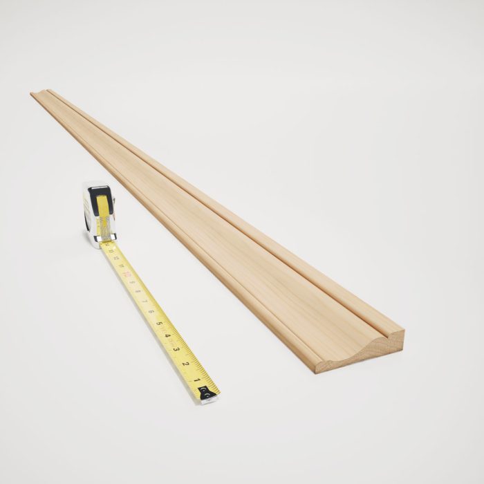 Ekena Millwork WM350 5/8"D X 3 1/2"W X 96"L Americraft Solid Hardwood Stain Grade Flagler Casing Moulding - Image 6