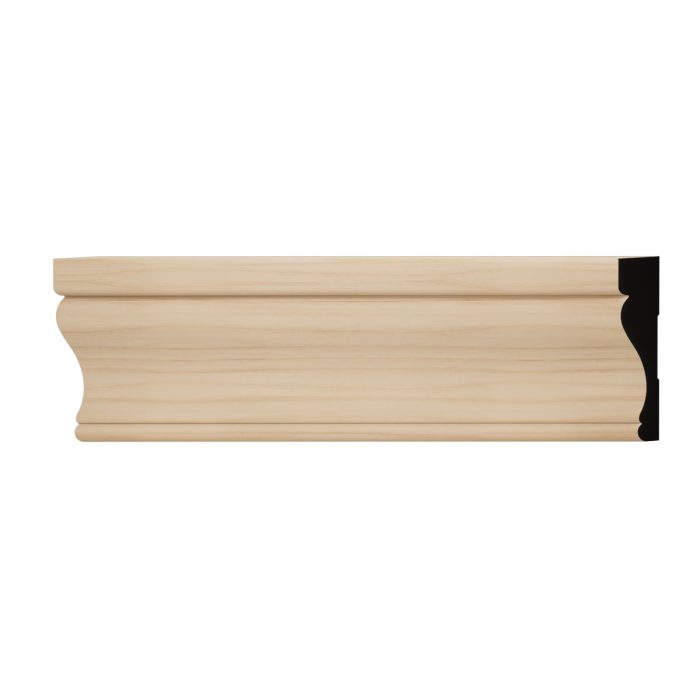 Americraft WM350 Solid Hardwood Stain Grade Flagler Casing Moulding