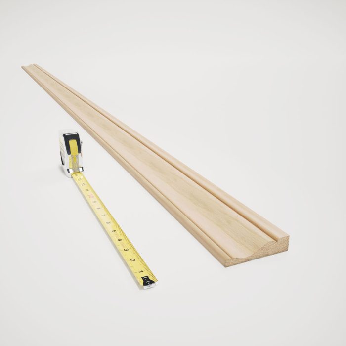 Ekena Millwork WM350 5/8"D X 3 1/2"W X 96"L Americraft Solid Hardwood Stain Grade Flagler Casing Moulding - Image 51