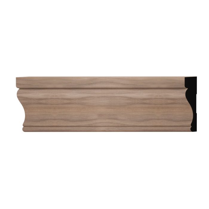 Ekena Millwork WM350 5/8"D X 3 1/2"W X 96"L Americraft Solid Hardwood Stain Grade Flagler Casing Moulding - Image 42