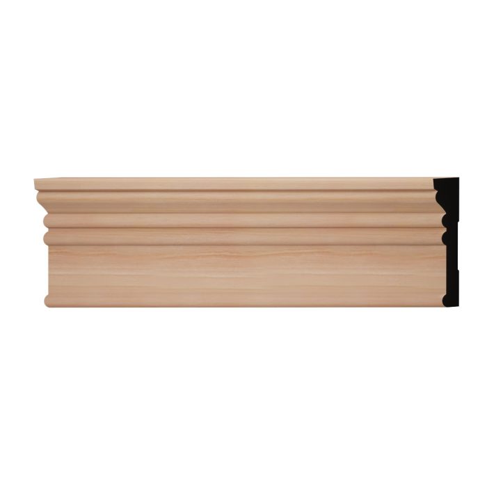Ekena Millwork MRB3 5/8"D X 3 1/4"W X 96"L Americraft Solid Hardwood Stain Grade Howe Casing Moulding - Image 8