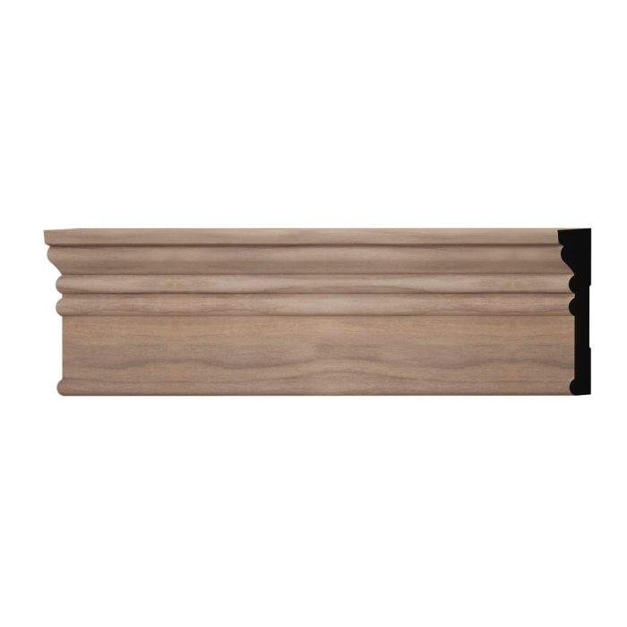 Ekena Millwork MRB3 5/8"D X 3 1/4"W X 96"L Americraft Solid Hardwood Stain Grade Howe Casing Moulding - Image 43