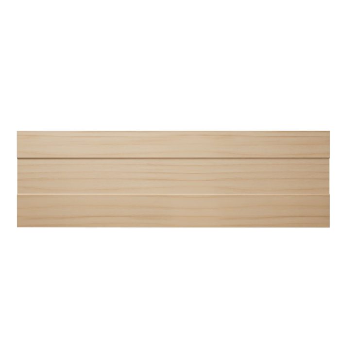 Ekena Millwork WM713 9/16″D X 3 1/4″W X 96″L Americraft Solid Hardwood Stain Grade Modern Base Moulding - Image 3