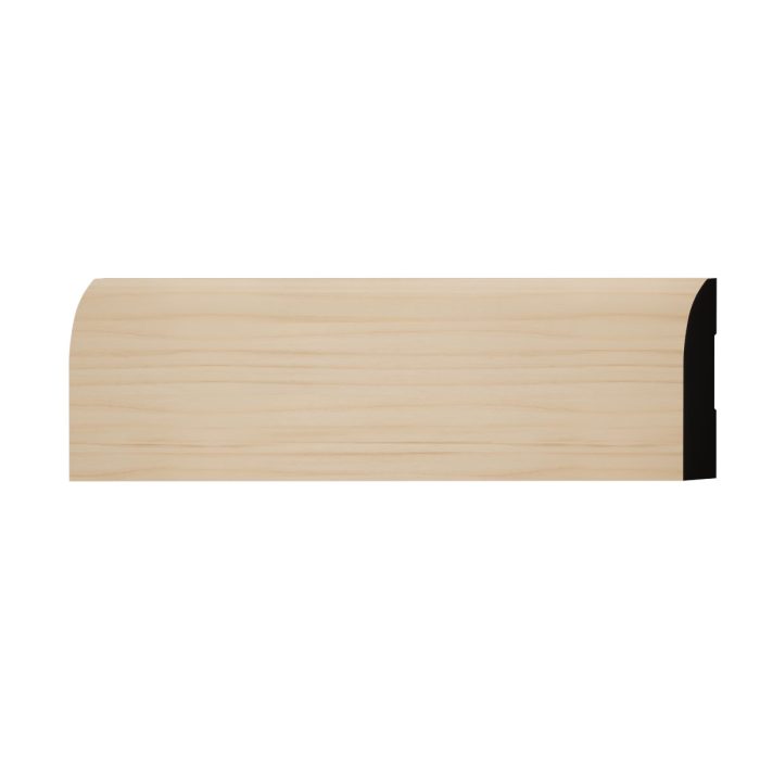 Americraft WM713 Solid Hardwood Grade Modern Base Moulding