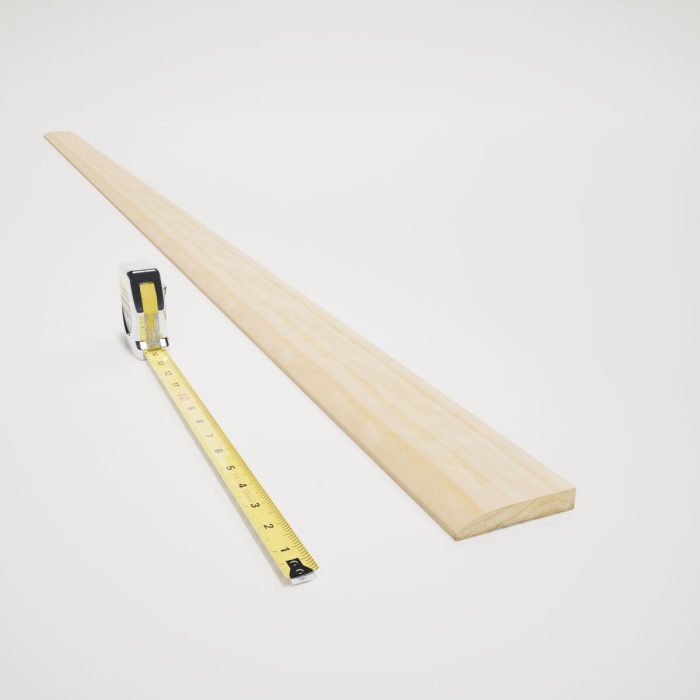 Ekena Millwork WM713 9/16″D X 3 1/4″W X 96″L Americraft Solid Hardwood Stain Grade Modern Base Moulding - Image 21