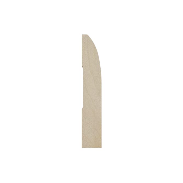 Ekena Millwork WM713 9/16″D X 3 1/4″W X 96″L Americraft Solid Hardwood Stain Grade Modern Base Moulding - Image 24