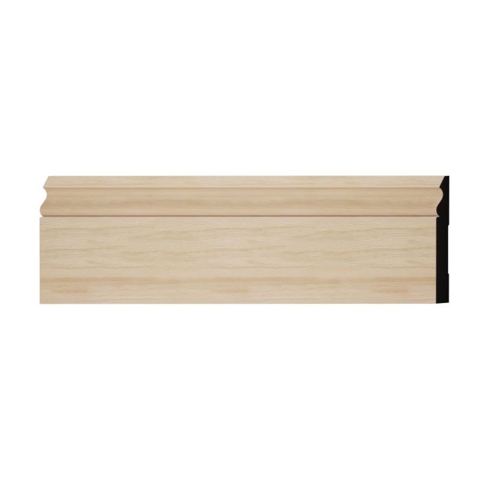 Ekena Millwork WM217 9/16"D X 5 1/4"W X 96"L Americraft Soldi Hardwood Stain Grade Base Moulding - Image 47