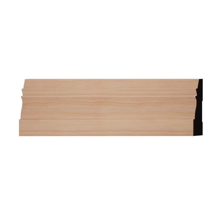 Ekena Millwork WM631 9/16"D X 3 1/4"W X 96"L Americraft Solid Hardwood Stain Grade Colonial Base Moulding - Image 7