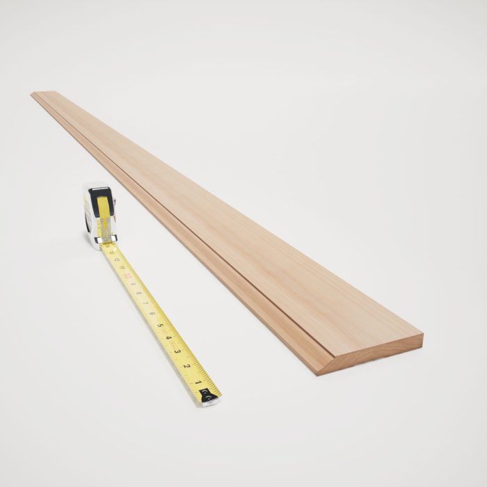 Ekena Millwork WM620 9/16"D X 4 1/4"W X 96"L Americraft Solid Hardwood Stain Grade Ogee Base Moulding - Image 11