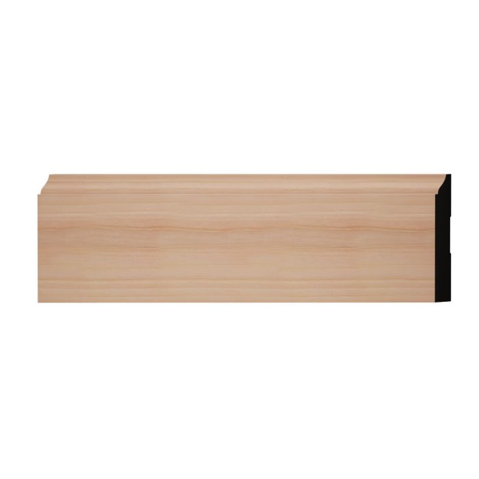 Ekena Millwork WM620 9/16"D X 4 1/4"W X 96"L Americraft Solid Hardwood Stain Grade Ogee Base Moulding - Image 7