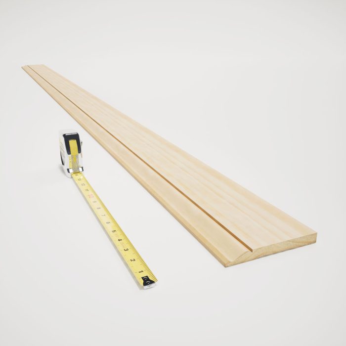 Ekena Millwork WM163E 9/16"D X 5 1/4"W X 96"L Americraft Solid Hardwood Stain Grade Base Moulding - Image 21