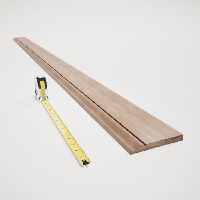 Ekena Millwork WM163E 9/16"D X 5 1/4"W X 96"L Americraft Solid Hardwood Stain Grade Base Moulding - Image 46