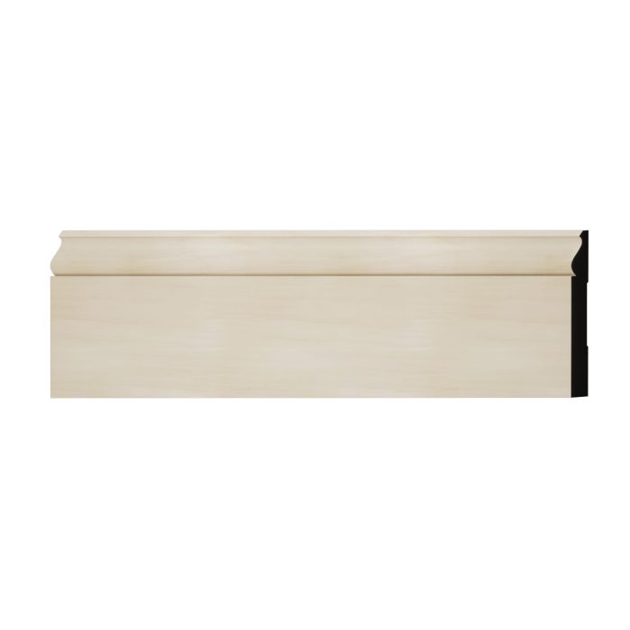 Ekena Millwork WM163E 9/16"D X 5 1/4"W X 96"L Americraft Solid Hardwood Stain Grade Base Moulding - Image 22
