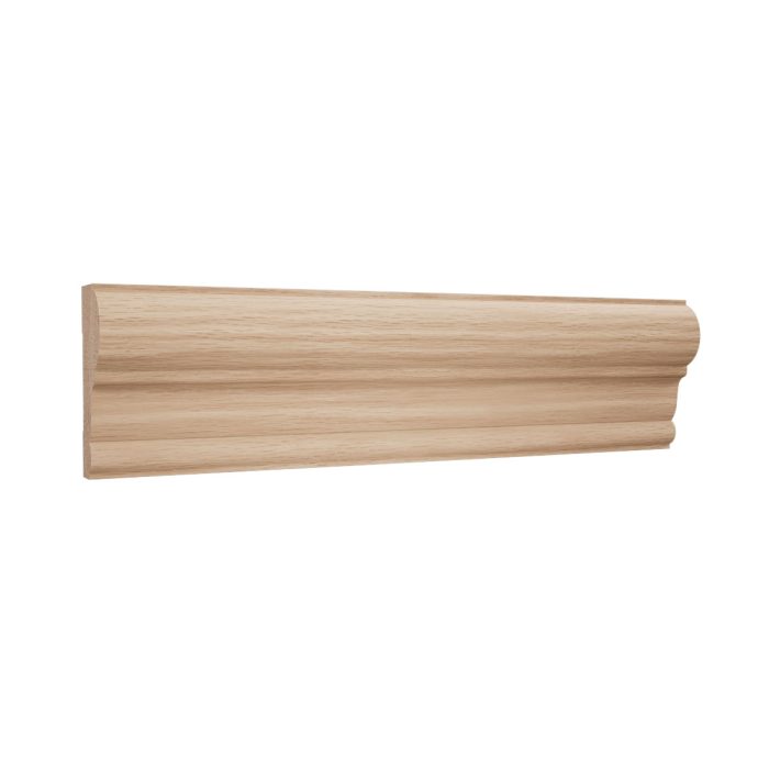 Ekena Millwork WM392 1"D x 2 3/8"W x 96"L Americraft Solid Hardwood Stain Grade Chair Rail Moulding - Image 33
