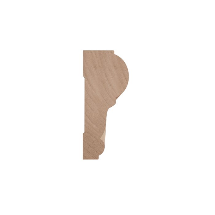 Ekena Millwork WM392 1"D x 2 3/8"W x 96"L Americraft Solid Hardwood Stain Grade Chair Rail Moulding - Image 9
