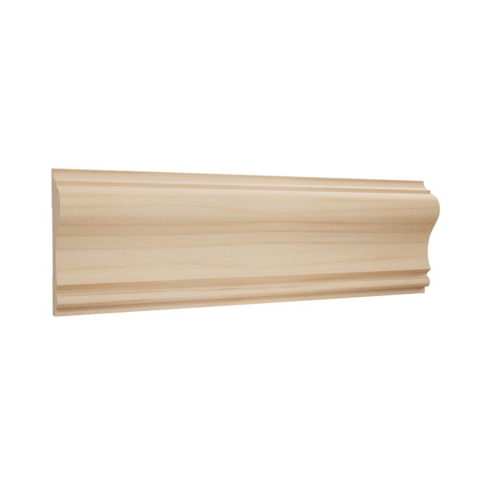 Ekena Millwork WM390 11/16"D X 2 5/8"W X 96"L Americraft Solid Hardwood Stain Grade Chair Rail Moulding - Image 5