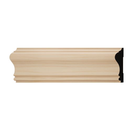 Americraft WM390 Solid Hardwood Stain Grade Chair Rail Moulding