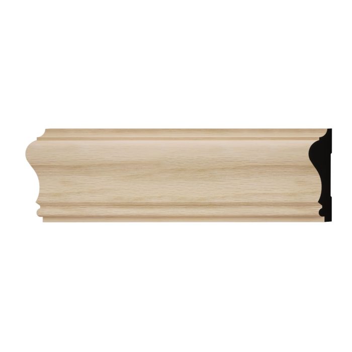 Ekena Millwork WM390 11/16"D X 2 5/8"W X 96"L Americraft Solid Hardwood Stain Grade Chair Rail Moulding - Image 47