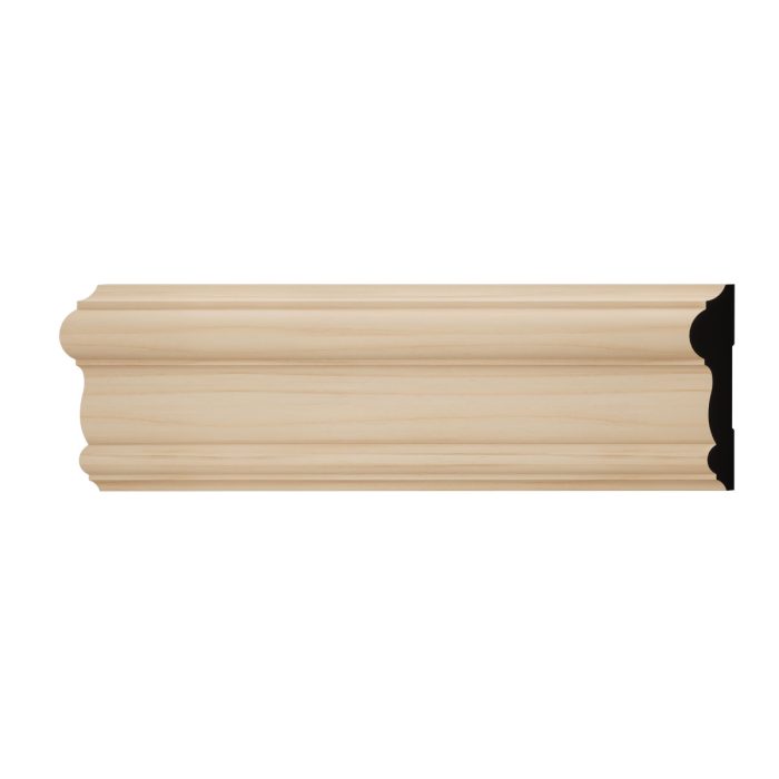 Americraft WM297 Solid Hardwood Stain Grade Chair Rail Moulding