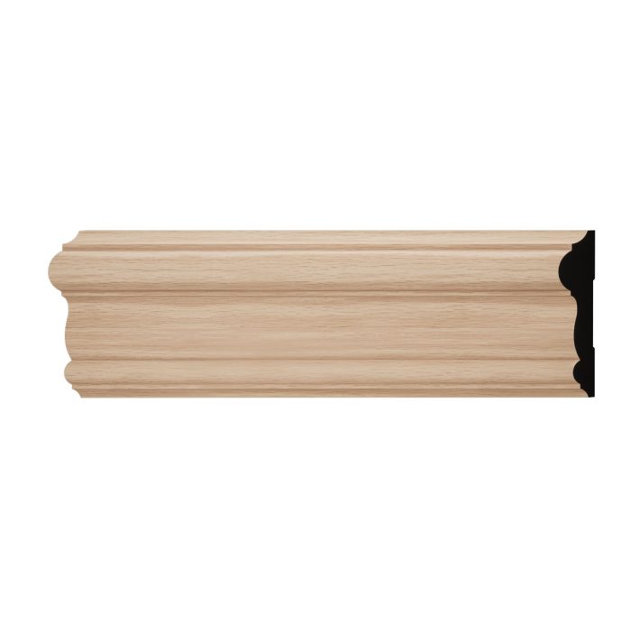 Ekena Millwork WM297 11/16"D X 3"W X 96"L Americraft Solid Hardwood Stain Grade Chair Rail Moulding - Image 32