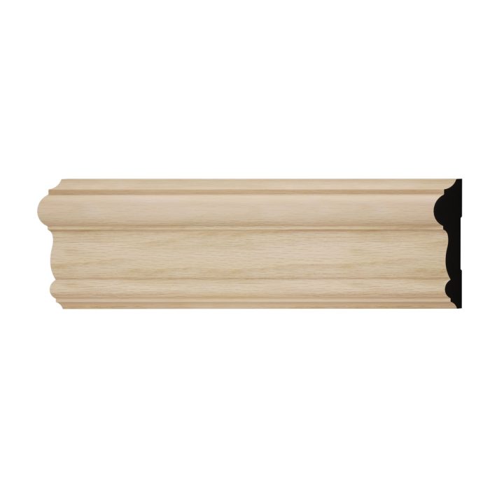 Ekena Millwork WM297 11/16"D X 3"W X 96"L Americraft Solid Hardwood Stain Grade Chair Rail Moulding - Image 47