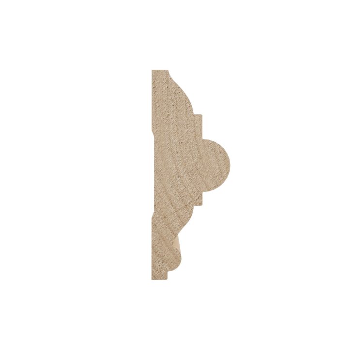 Ekena Millwork WM300 1 1/16"D X 3"W X 96"L Americraft Solid Hardwood Stain Grade Chair Rail Moulding - Image 5