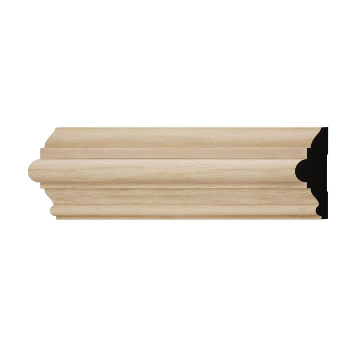 Ekena Millwork WM300 1 1/16"D X 3"W X 96"L Americraft Solid Hardwood Stain Grade Chair Rail Moulding - Image 48