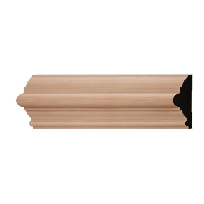 Americraft WM300 Solid Hardwood Stain Grade Chair Rail Moulding