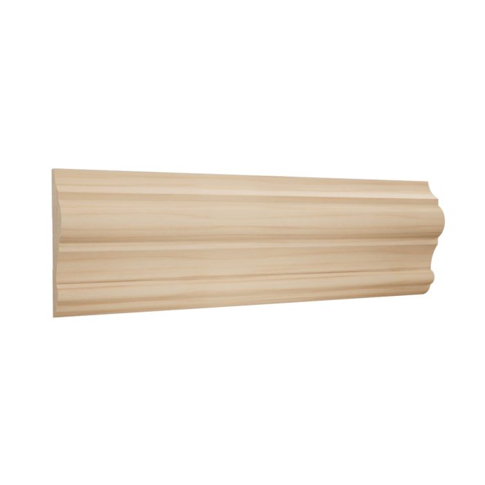 Ekena Millwork WM397 1"D X 3 1/2"W X 96"L Americraft Solid Hardwood Stain Grade Chair Rail Moulding - Image 3