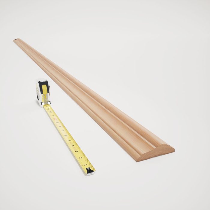 Ekena Millwork WM397 1"D X 3 1/2"W X 96"L Americraft Solid Hardwood Stain Grade Chair Rail Moulding - Image 11