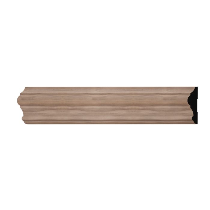 Ekena Millwork WM397 1"D X 3 1/2"W X 96"L Americraft Solid Hardwood Stain Grade Chair Rail Moulding - Image 42