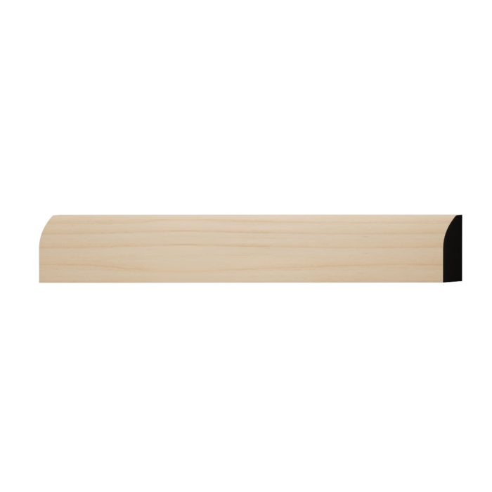 Americraft WM827 Solid Hardwood Stain Grade Modern Stop Moulding