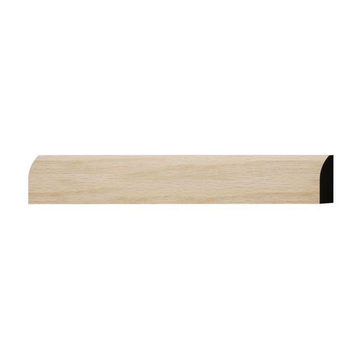 Ekena Millwork WM827 3/8"D X 1 1/4"W X 96"L Americraft Solid Hardwood Stain Grade Modern Stop Moulding - Image 47