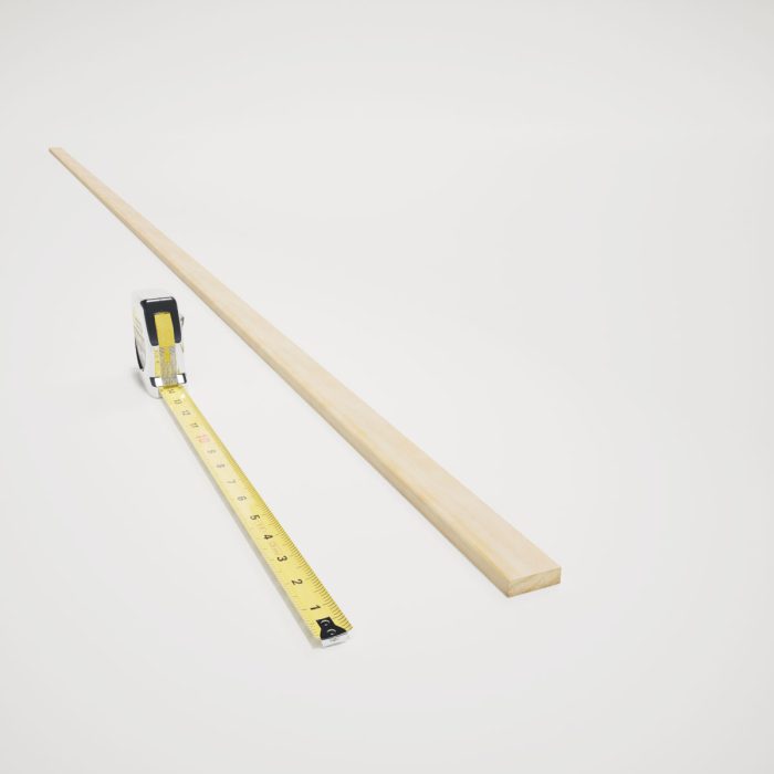 Ekena Millwork WM887 3/8"D X 1 1/4"W X 96"L Americraft Solid Hardwood Stain Grade S4S E1E Stop 887 Moulding - Image 22