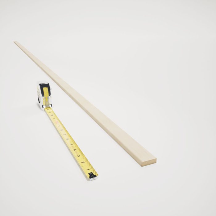 Ekena Millwork WM887 3/8"D X 1 1/4"W X 96"L Americraft Solid Hardwood Stain Grade S4S E1E Stop 887 Moulding - Image 27