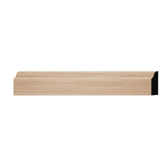Ekena Millwork WM916 3/8"D X 1 1/4"W X 96"L Americraft Solid Hardwood Stain Grade Ogee Stop Moulding - Image 32