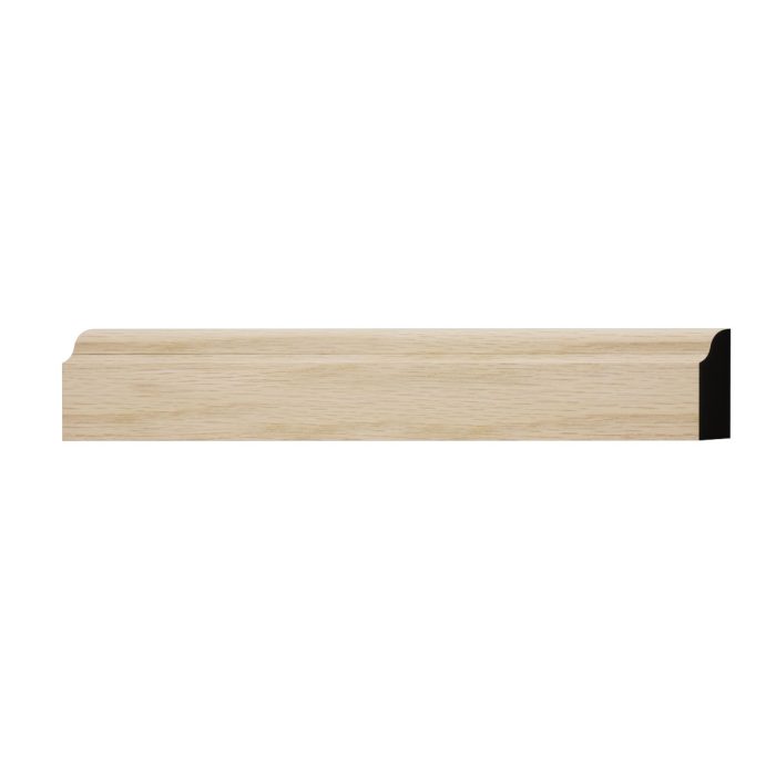 Ekena Millwork WM916 3/8"D X 1 1/4"W X 96"L Americraft Solid Hardwood Stain Grade Ogee Stop Moulding - Image 47